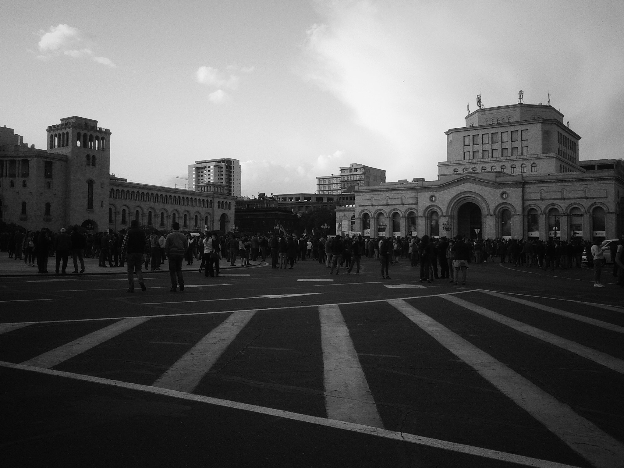 Samsung Galaxy Ace Style sample photo. Republic square photography