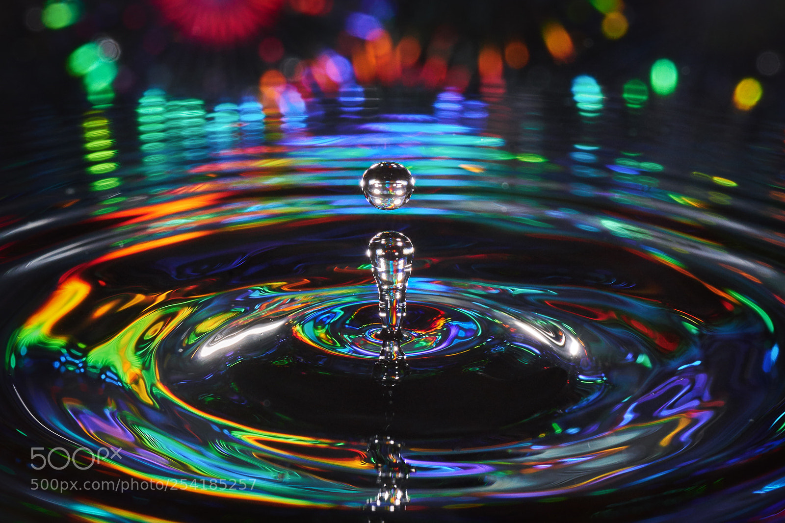 Sony a6000 sample photo. Swirl drop photography