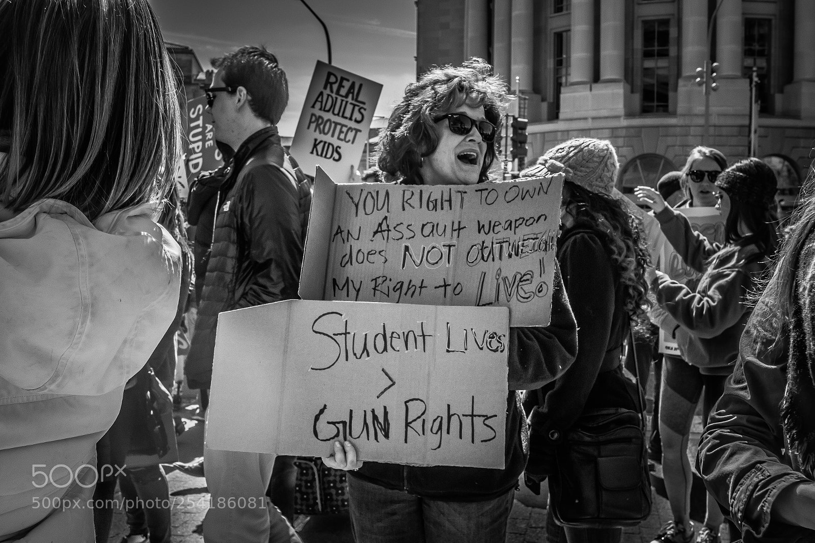 Canon EOS 70D sample photo. Student lives > gun rights photography