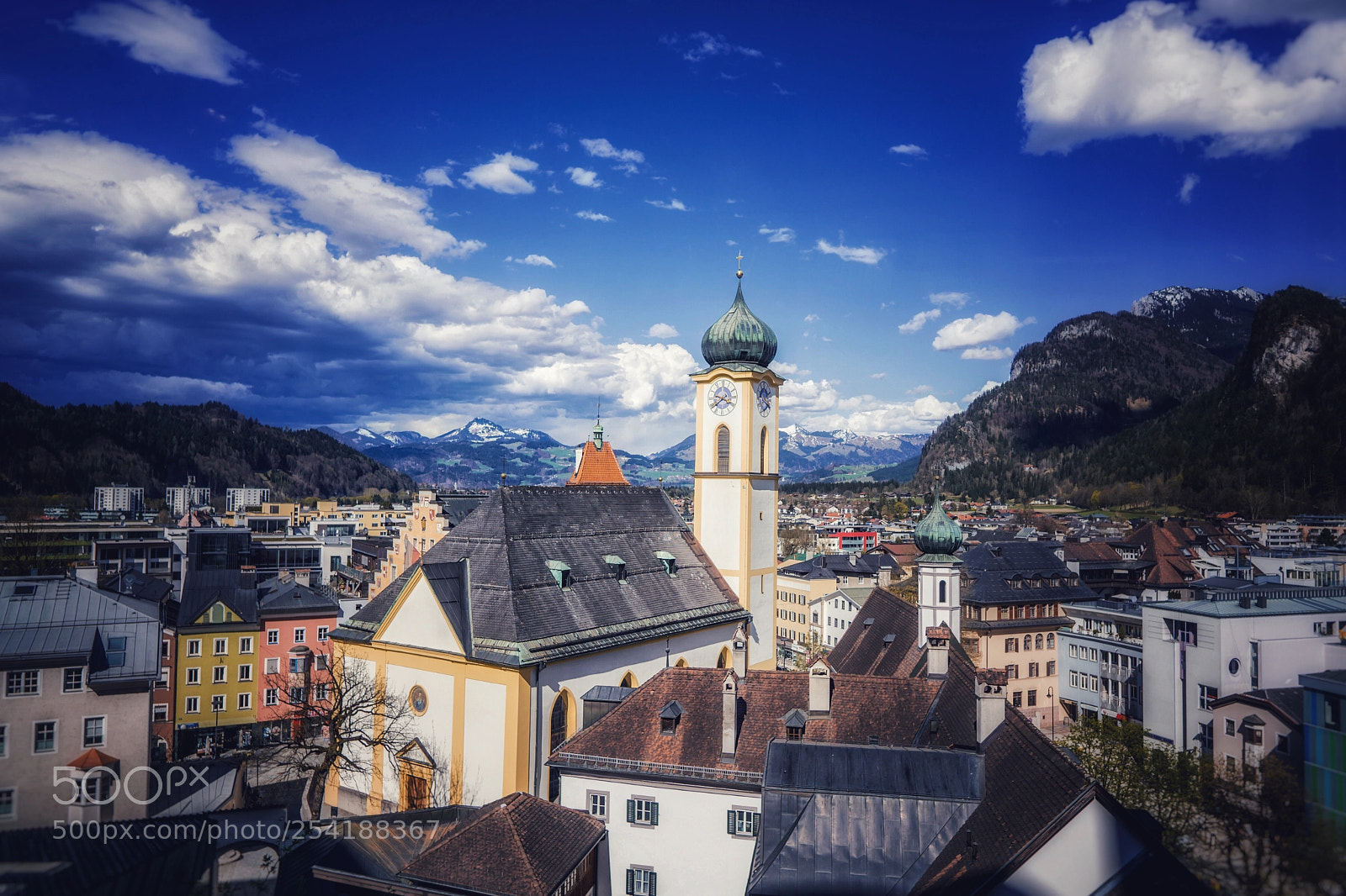 Sony a6000 sample photo. Kirche in kufstein photography