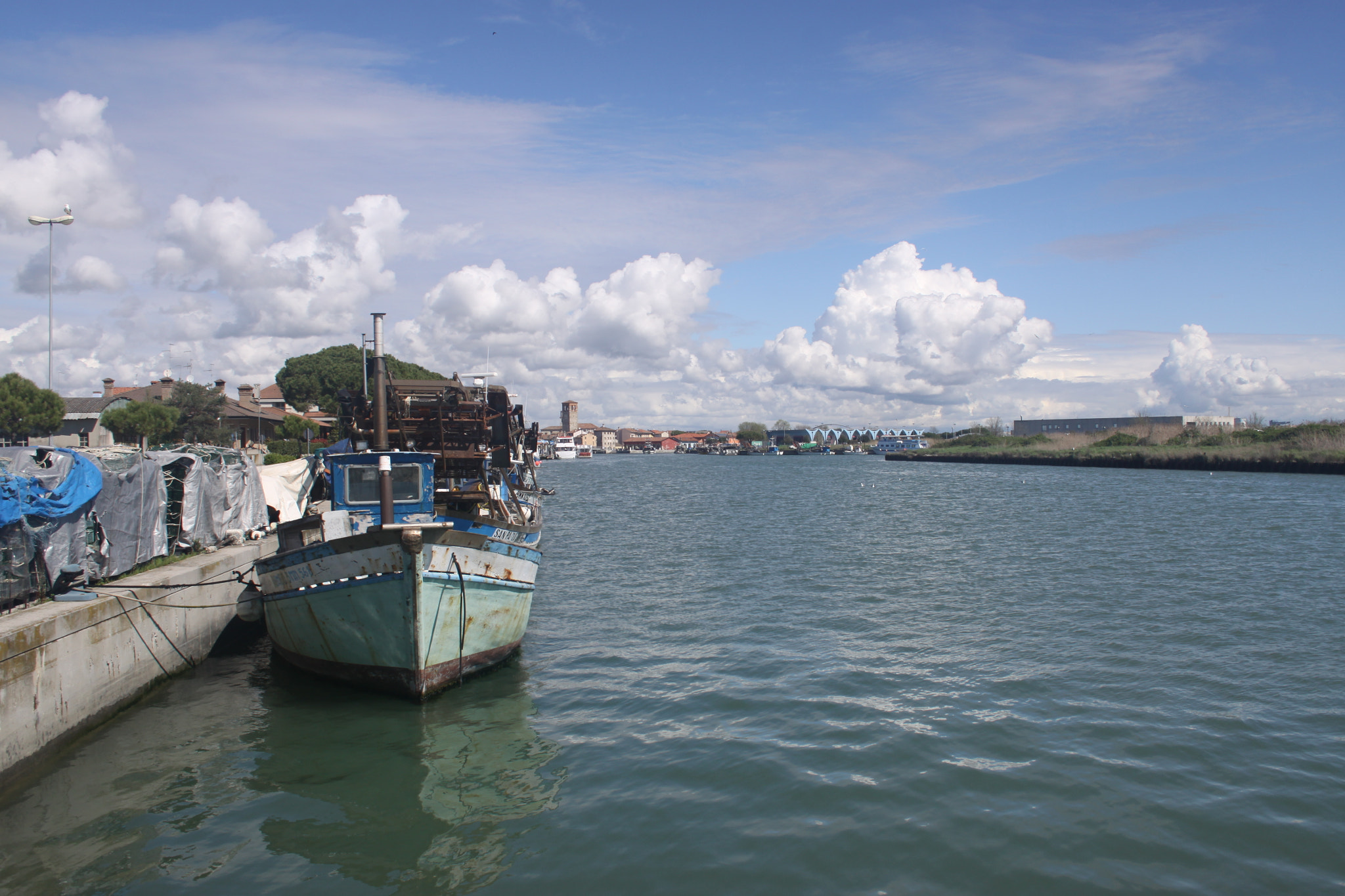 Canon EF-S 18-55mm F3.5-5.6 II sample photo. Marano lagunare photography