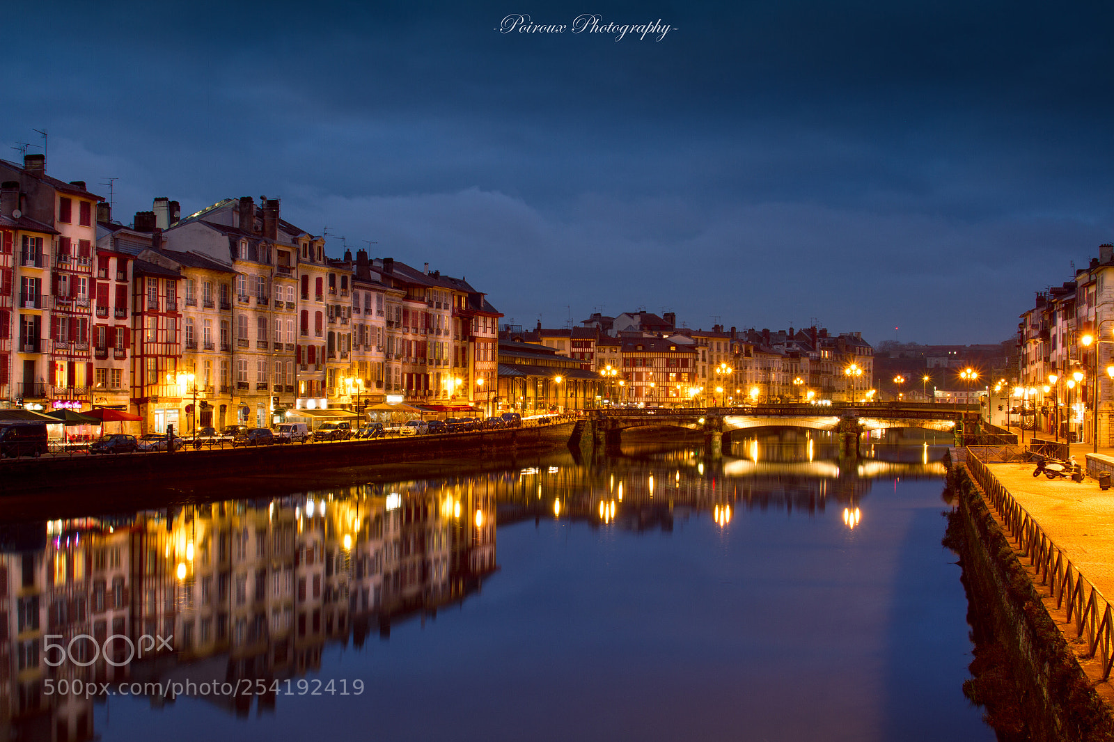Canon EOS 7D sample photo. Bayonne of night photography