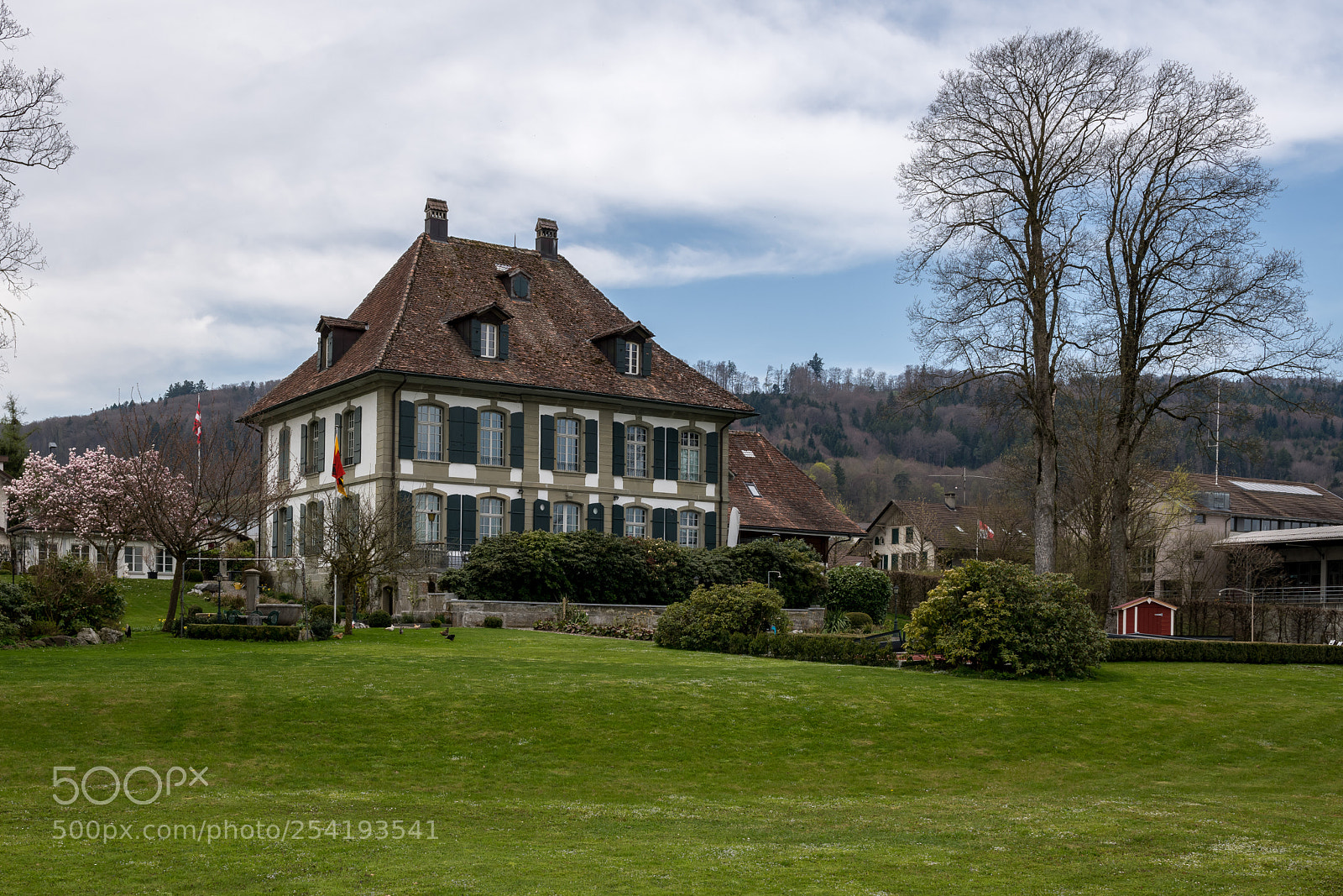 Nikon D850 sample photo. Mansion in belp photography
