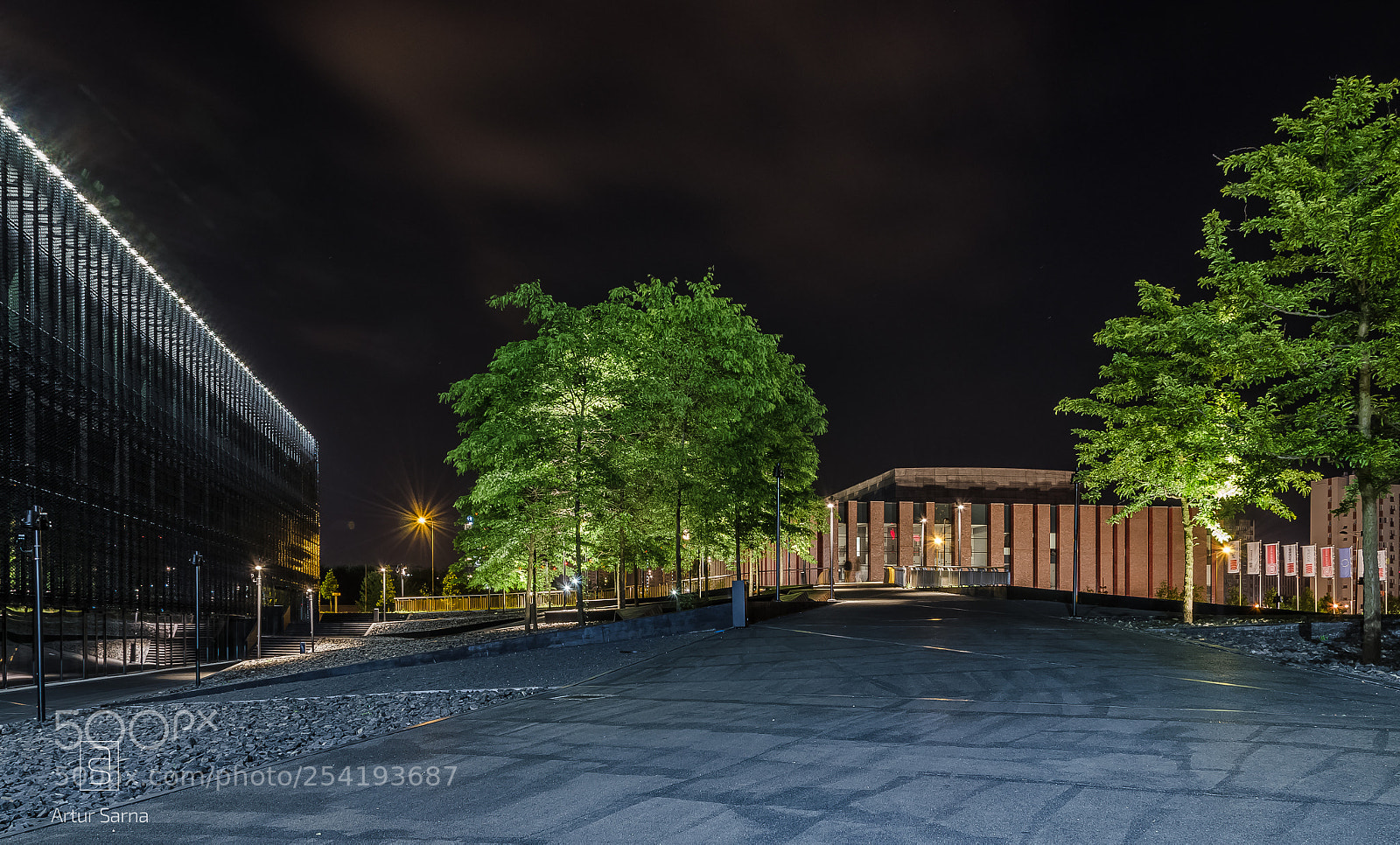 Nikon D5100 sample photo. Nocne katowice. photography