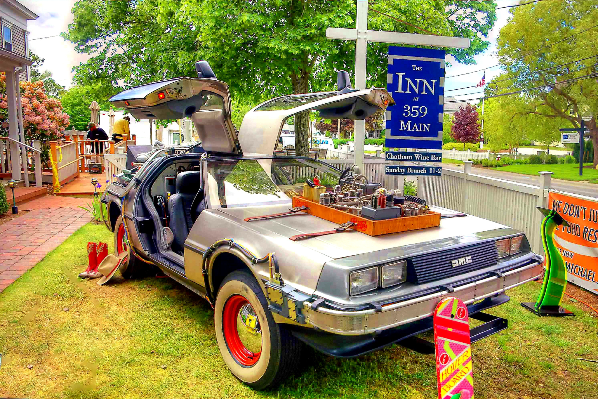 Pentax *ist D sample photo. Original delorean from back to the future part 3 photography