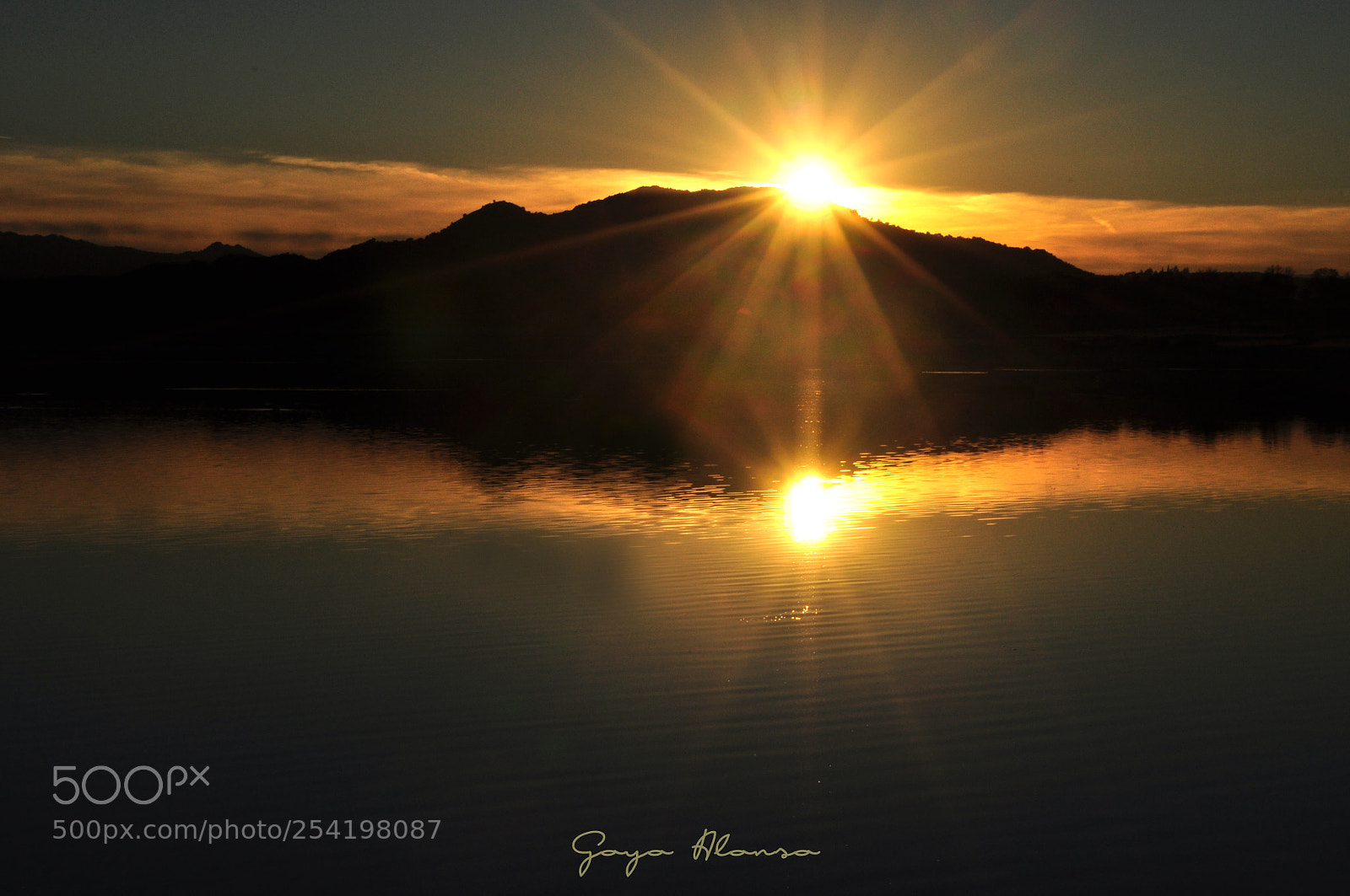 Nikon D5000 sample photo. Reflejo de atardecer photography