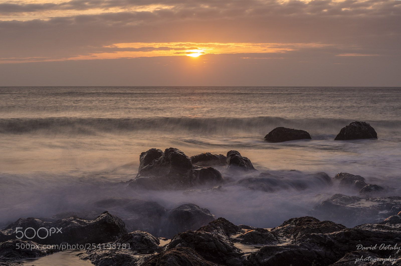 Nikon D7200 sample photo. Machrahanish bay sunset photography