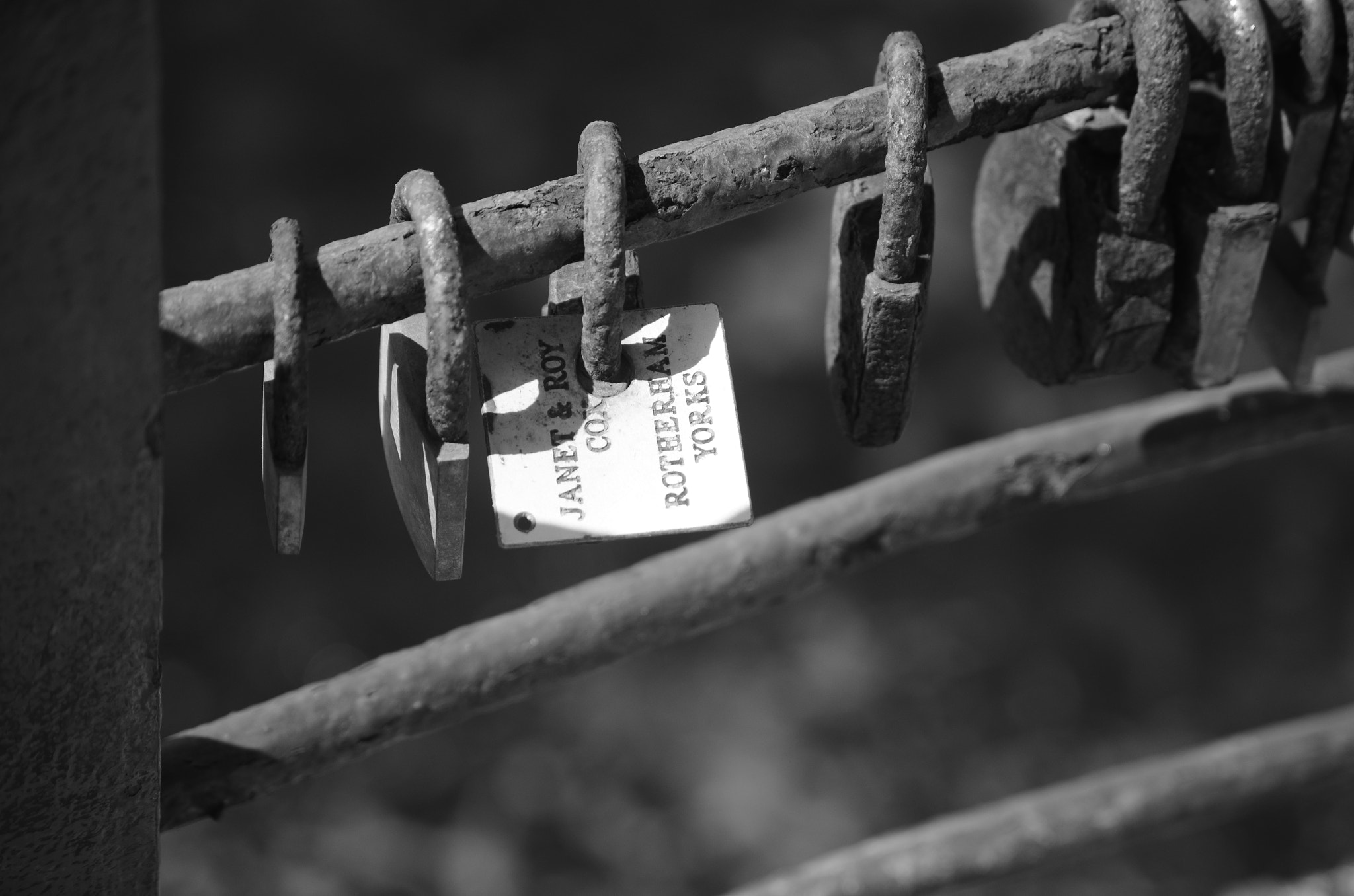 Nikon D5100 sample photo. Love locked photography
