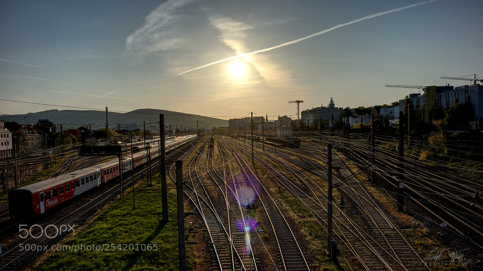 Canon EOS M6 sample photo. Frachtenbahnhof penzing photography