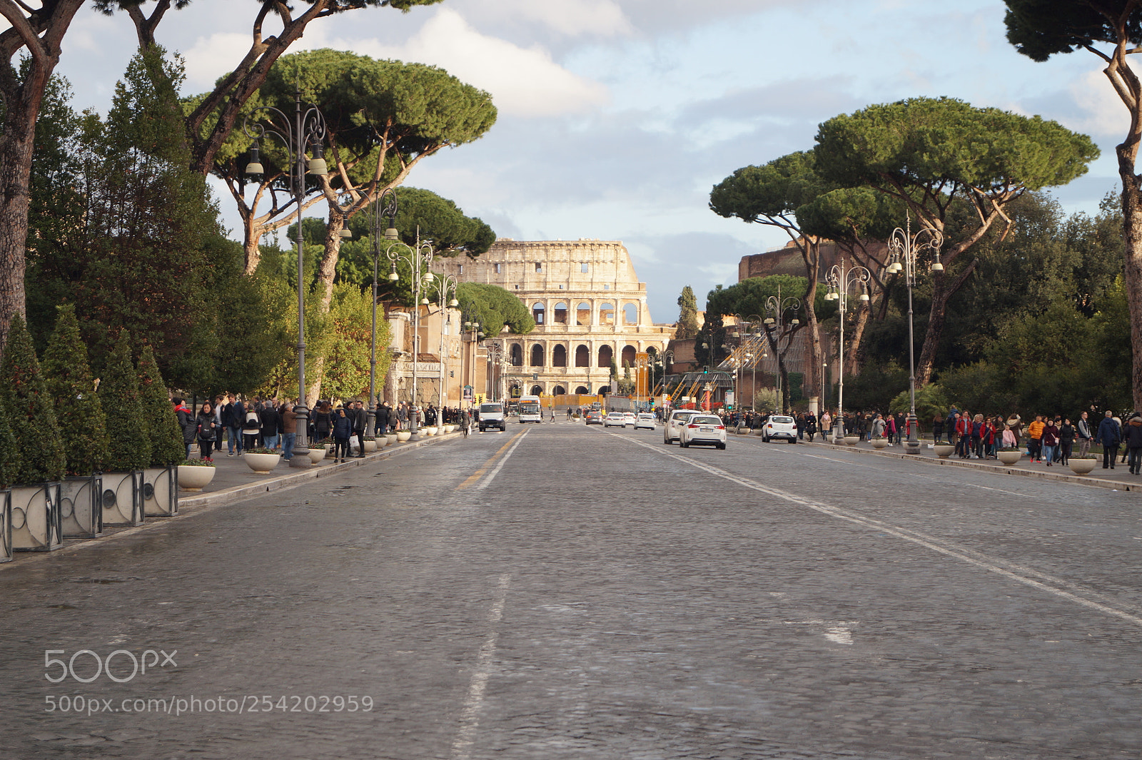 Sony SLT-A58 sample photo. Via dei fiori imperiali photography