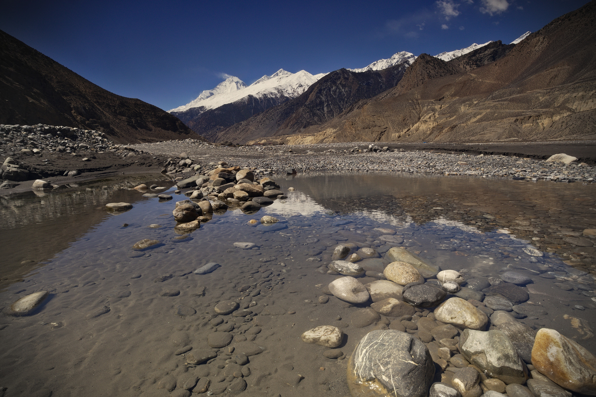 Canon EOS M5 + Canon EF-M 11-22mm F4-5.6 IS STM sample photo. Kali gandaki photography