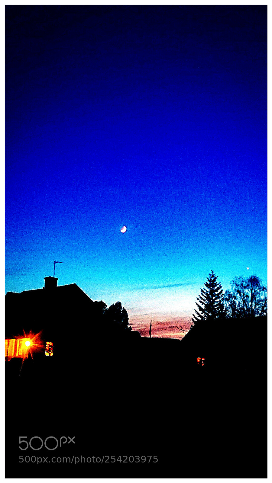 Sony Xperia Z2 sample photo. Moonlight photography