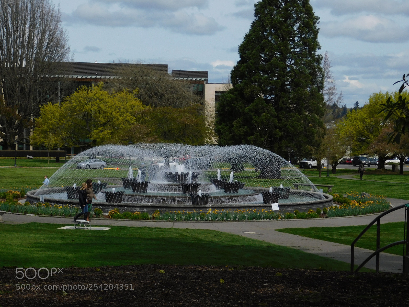 Nikon Coolpix B500 sample photo. Capital fountain olympia wa photography