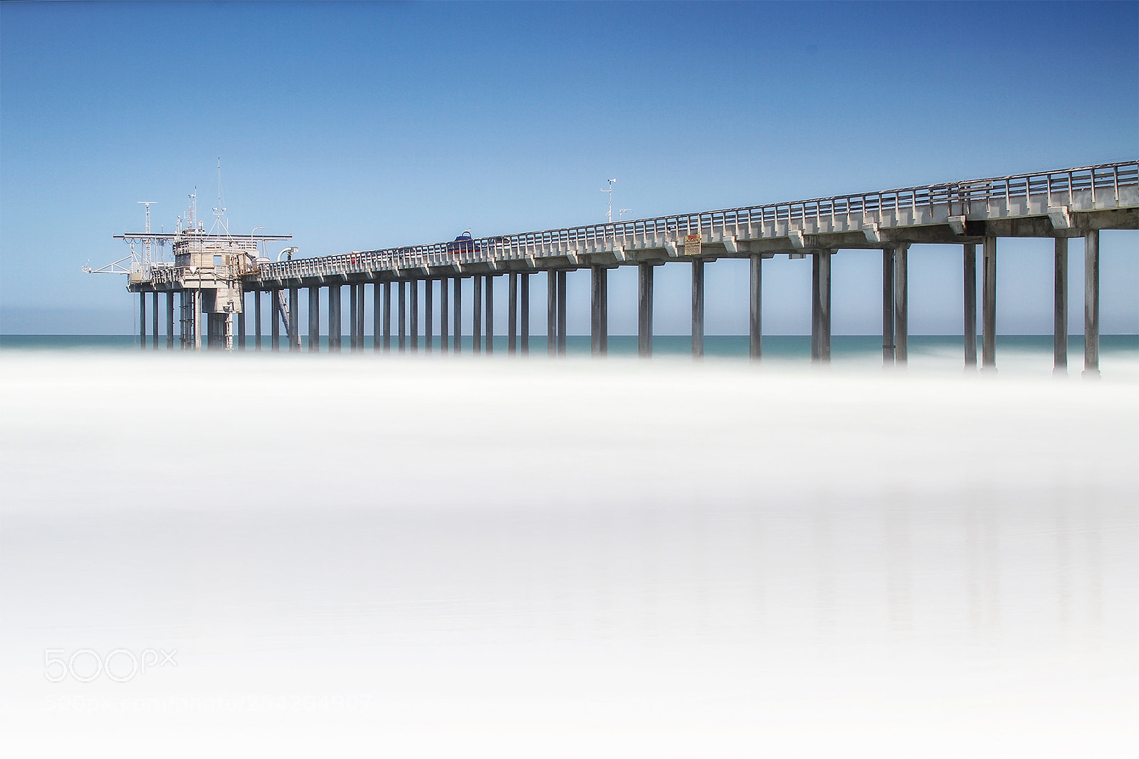 Canon EOS 7D sample photo. Scripps pier ii photography
