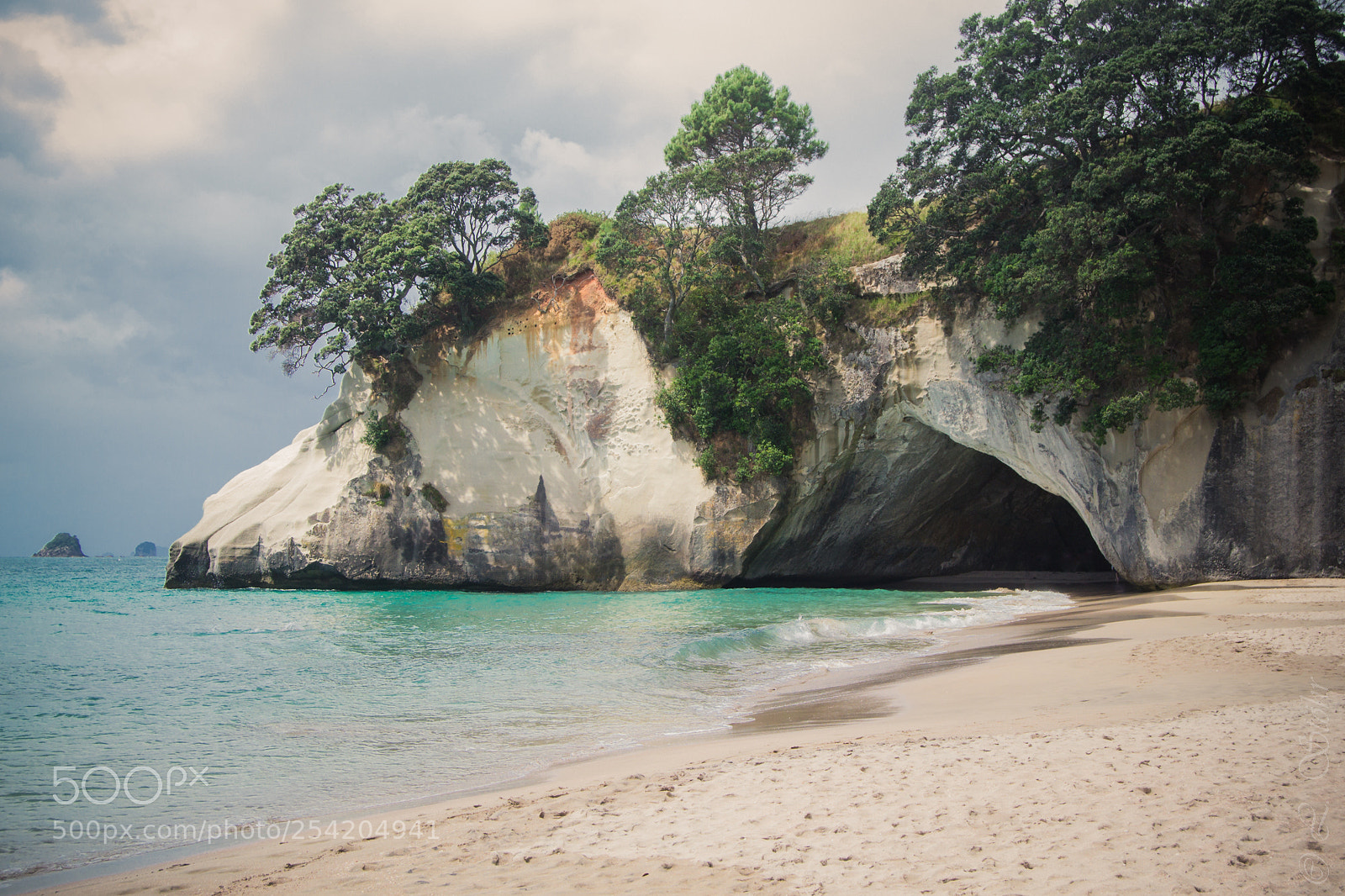 Nikon D3100 sample photo. Cathedral cove photography