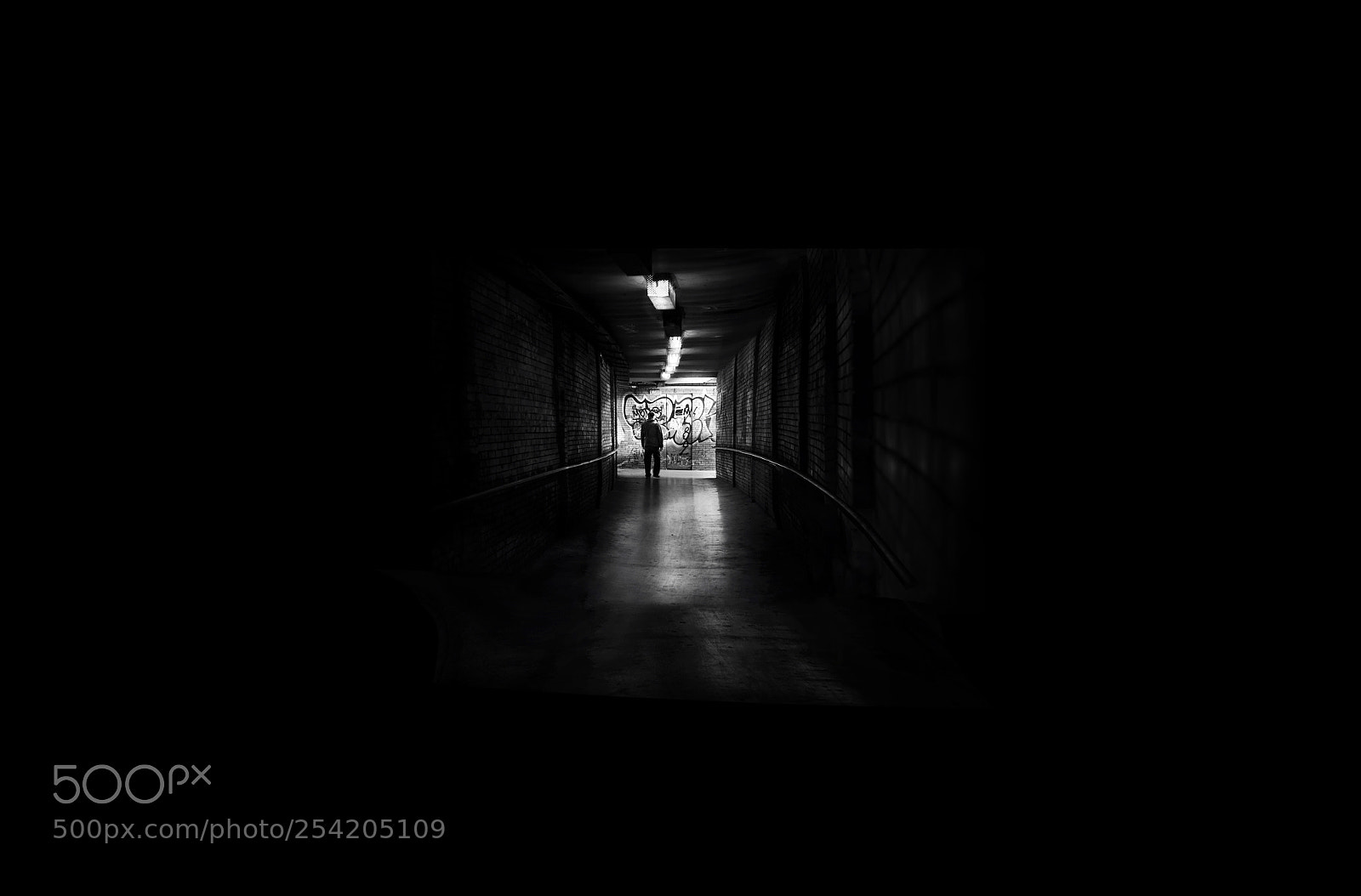 Nikon D7000 sample photo. The dark tunnel photography