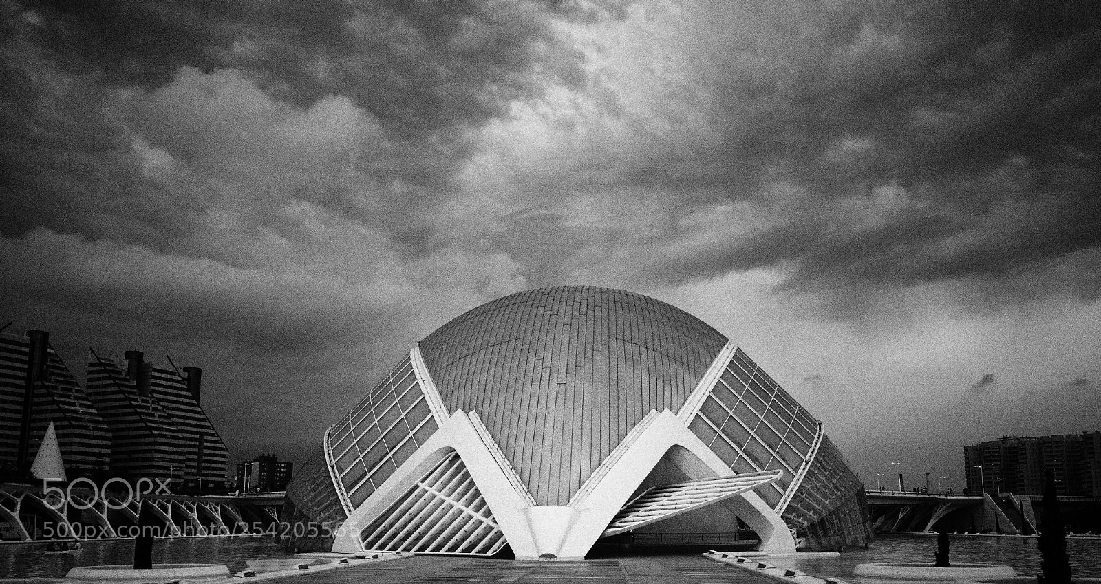 Nikon D5100 sample photo. Ciudad de las artes photography