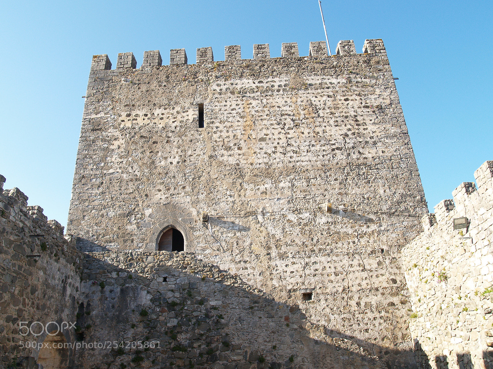 Olympus E-300 (EVOLT E-300) sample photo. Leiria - castel the photography
