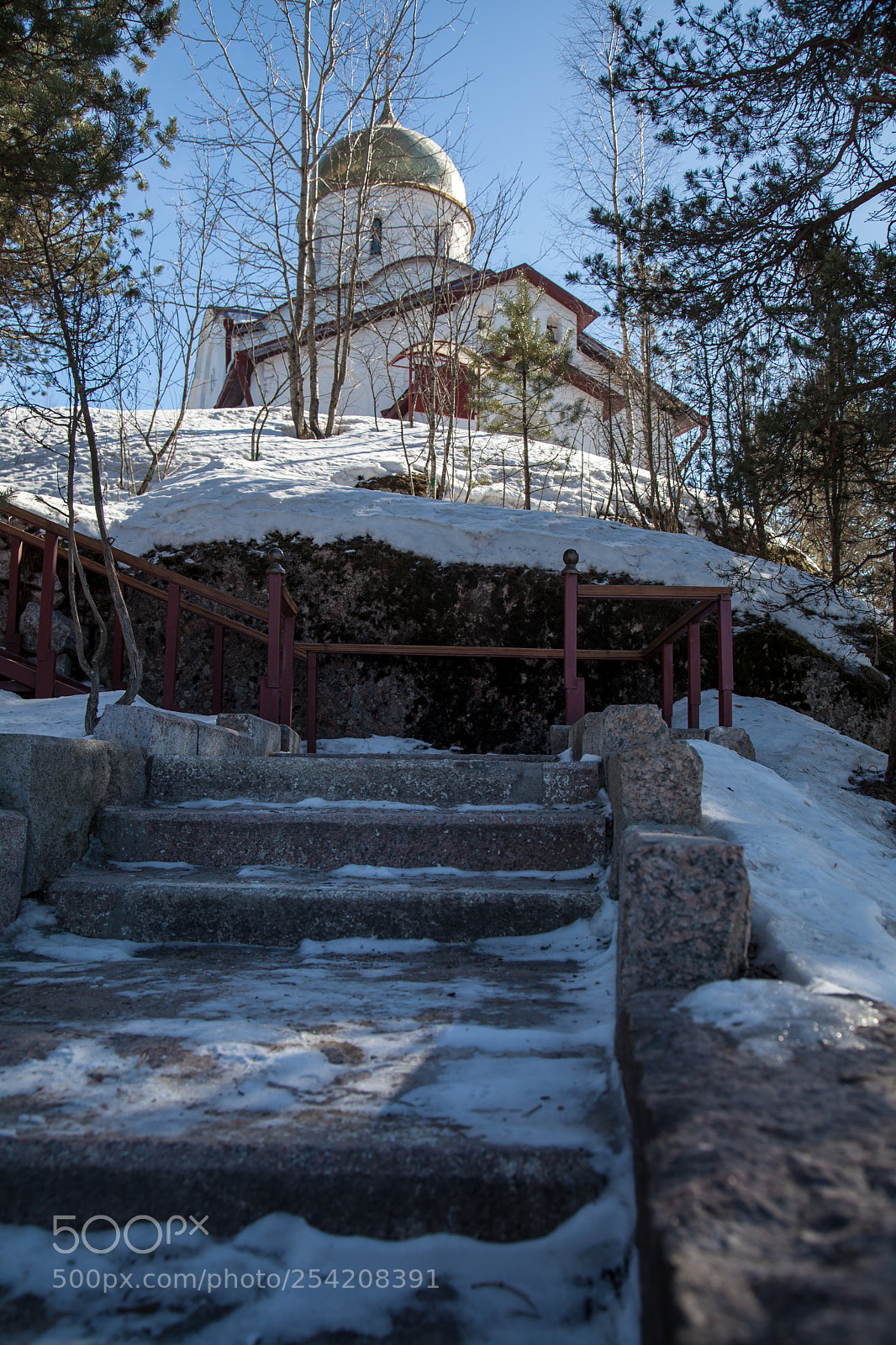 Canon EOS 5D Mark II sample photo. Christian church against the photography