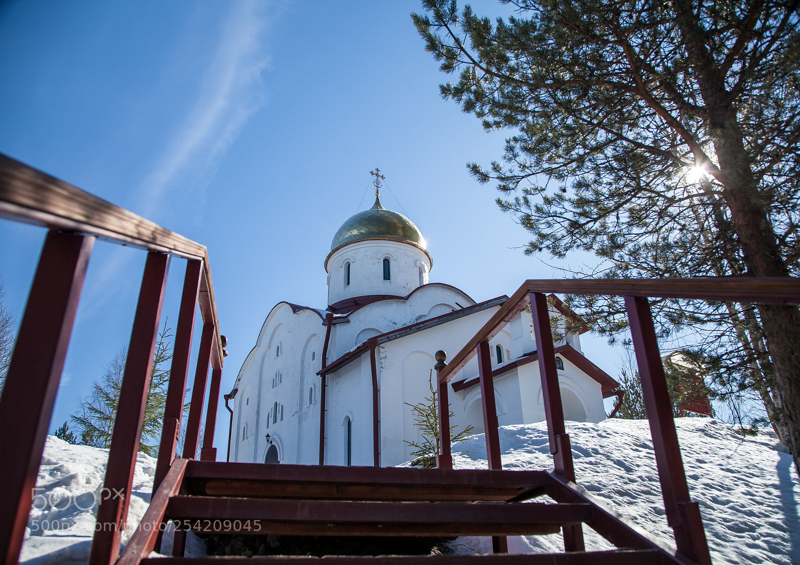 Canon EOS 5D Mark II sample photo. The church against the photography