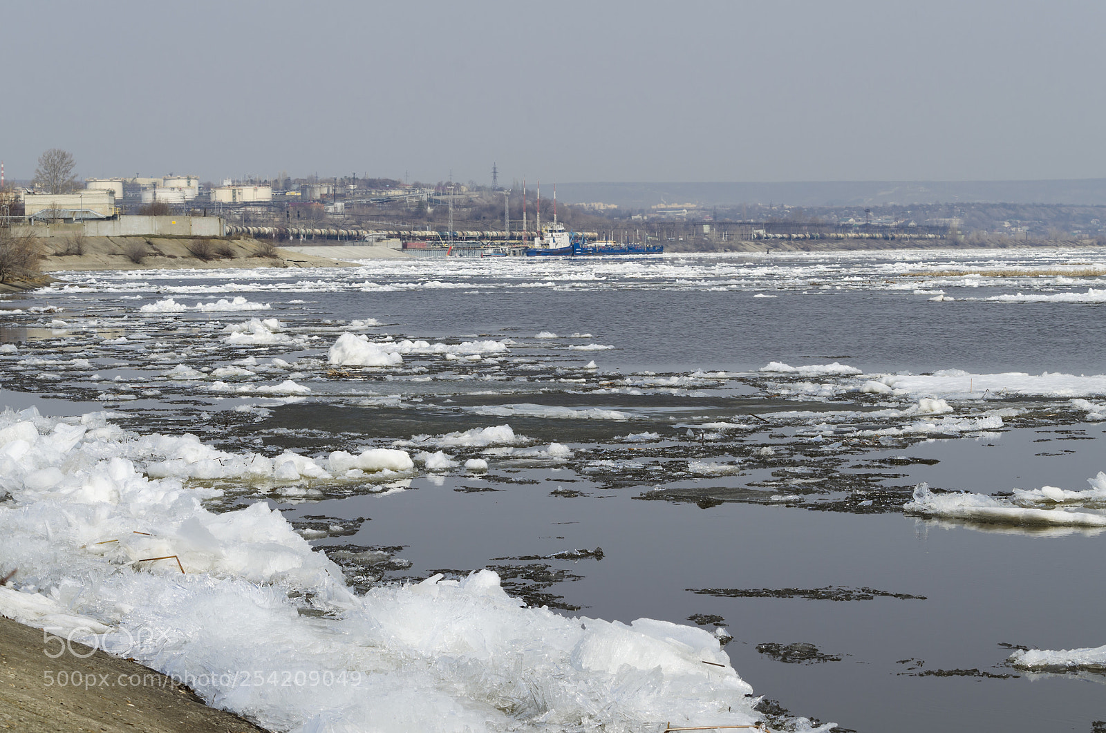 Nikon D5100 sample photo. Ледоход photography