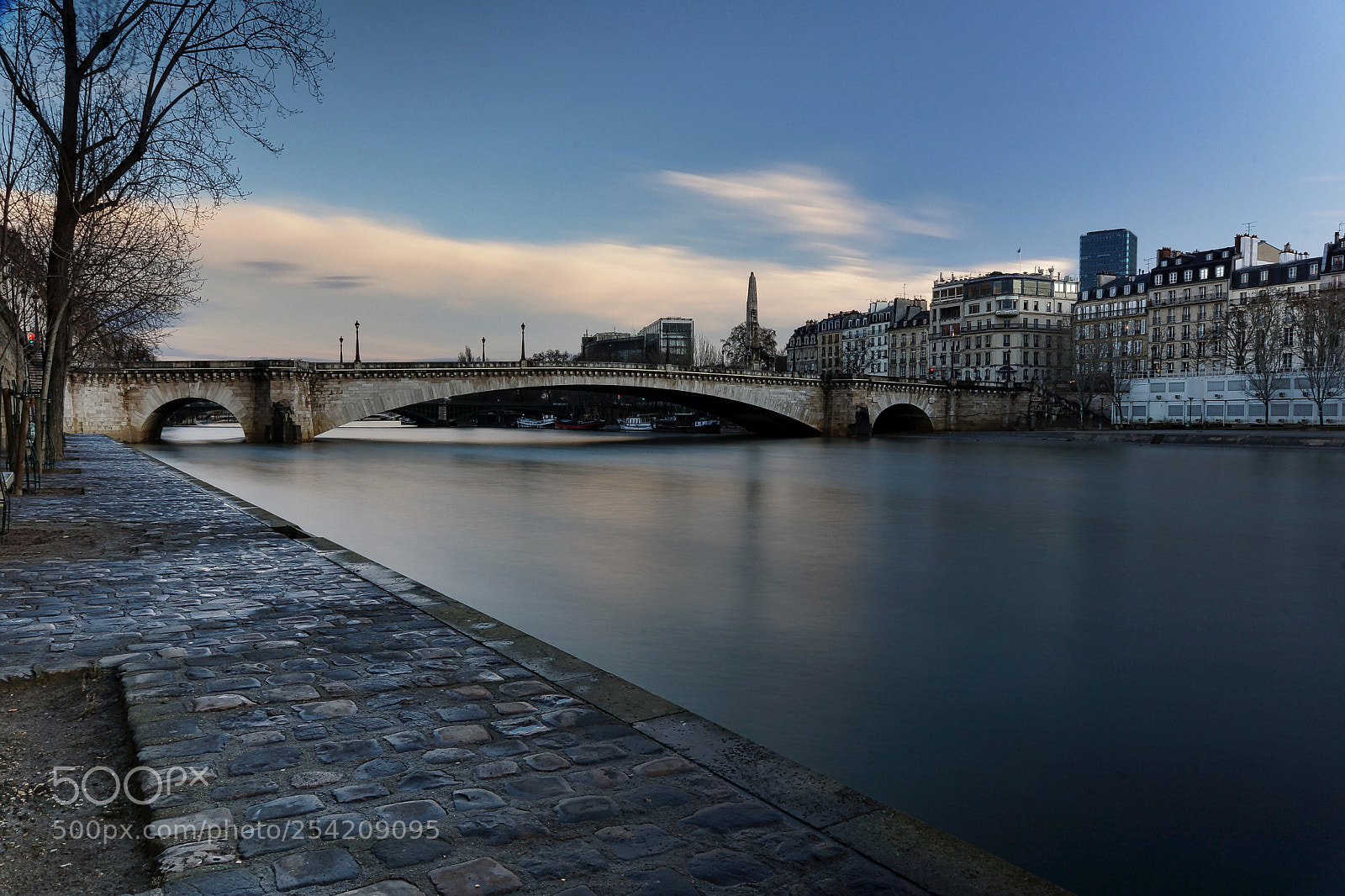 Sony SLT-A65 (SLT-A65V) sample photo. Seine, late afternoon photography