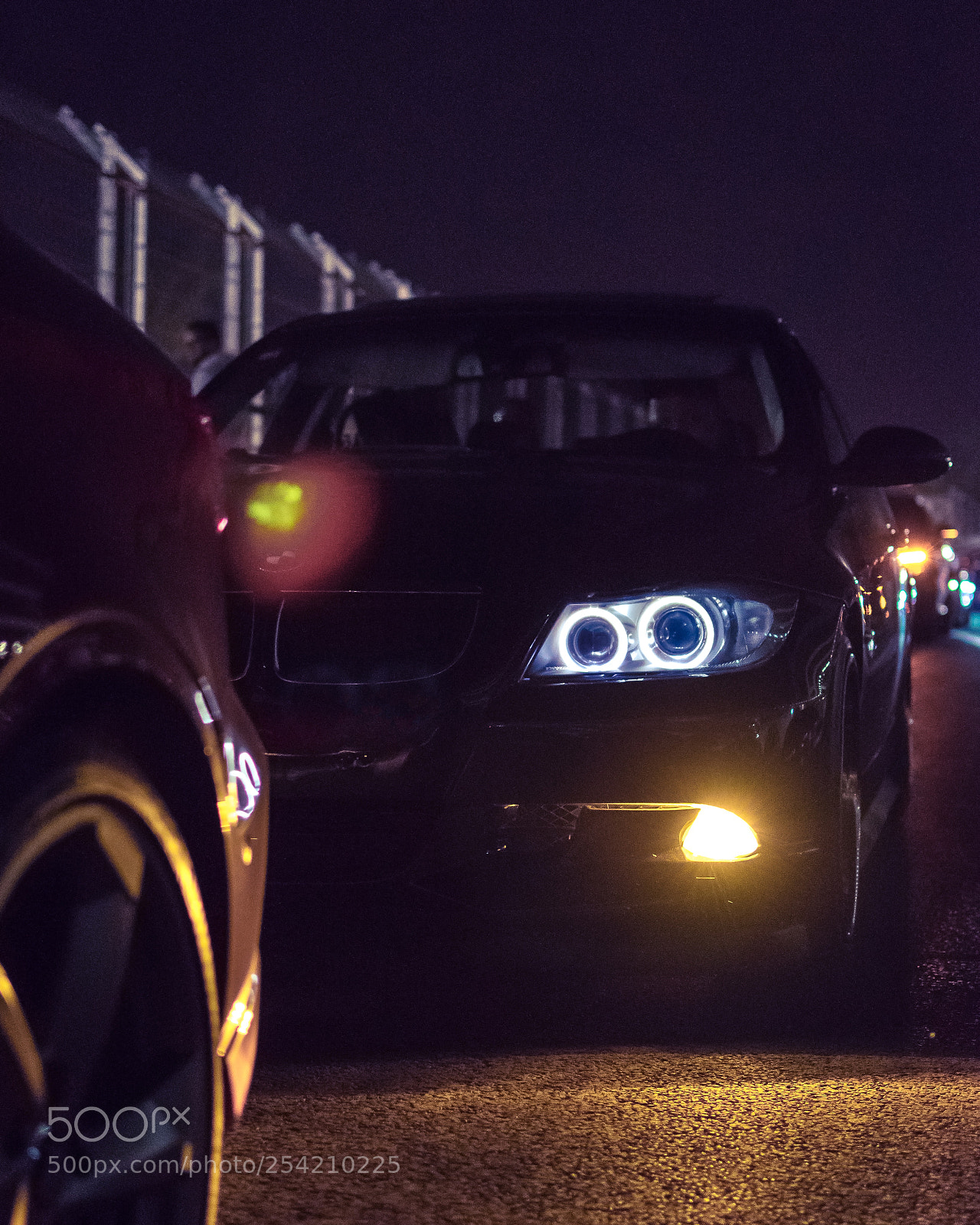 Nikon D5300 sample photo. Headlight bmw photography