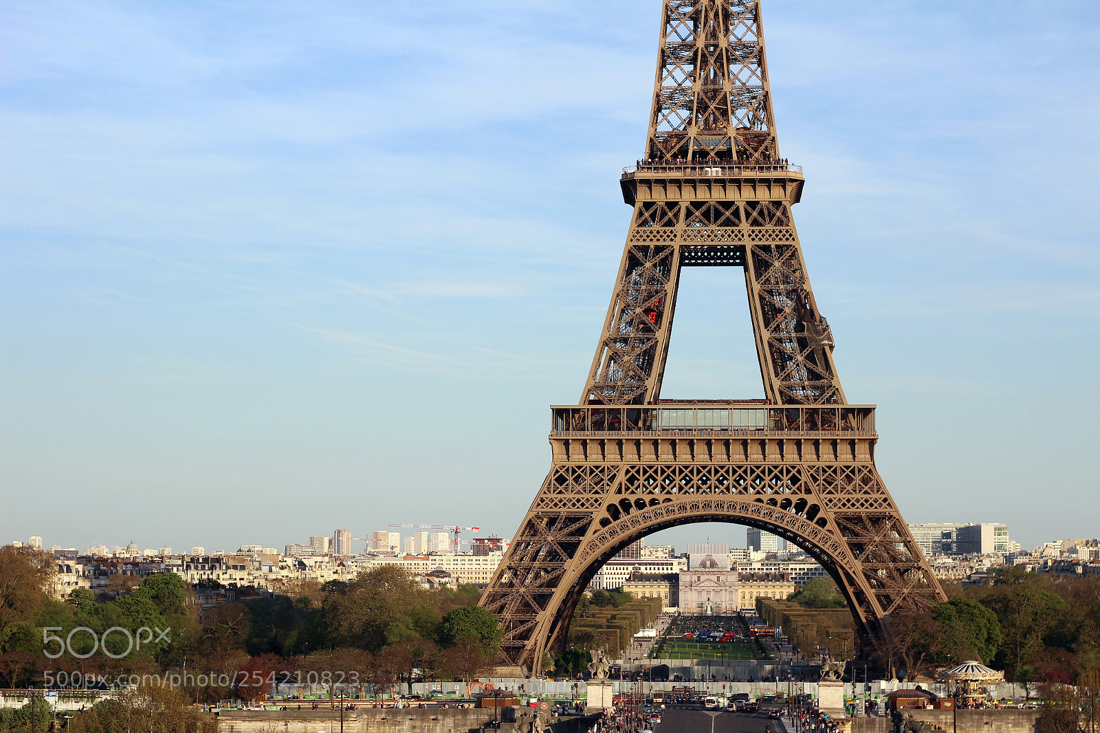 Canon EOS 600D (Rebel EOS T3i / EOS Kiss X5) sample photo. Eiffel tower from trocadero photography