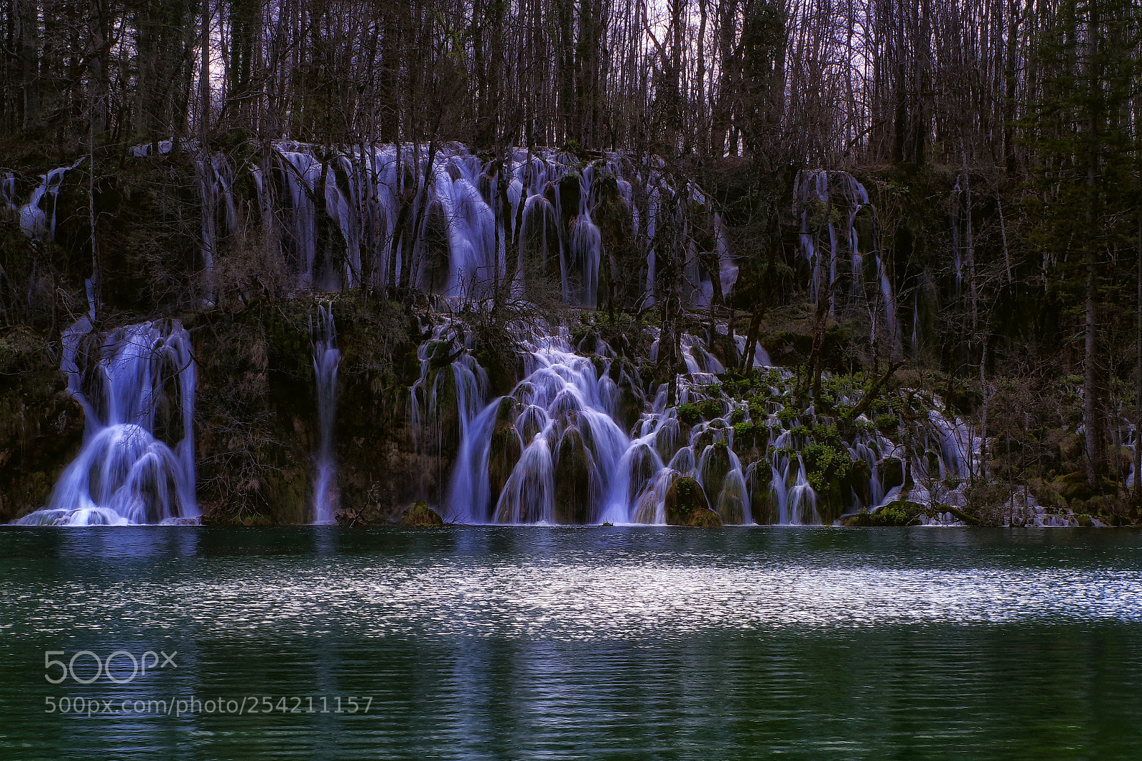 Pentax K-1 sample photo. Plitvice waterfalls photography