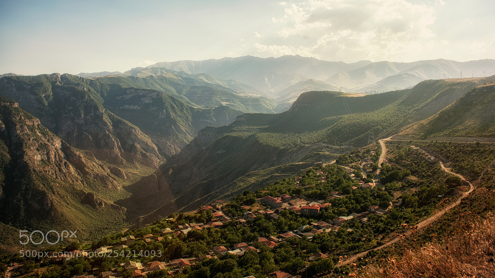 Canon EOS 5D Mark II sample photo. Small village between the photography