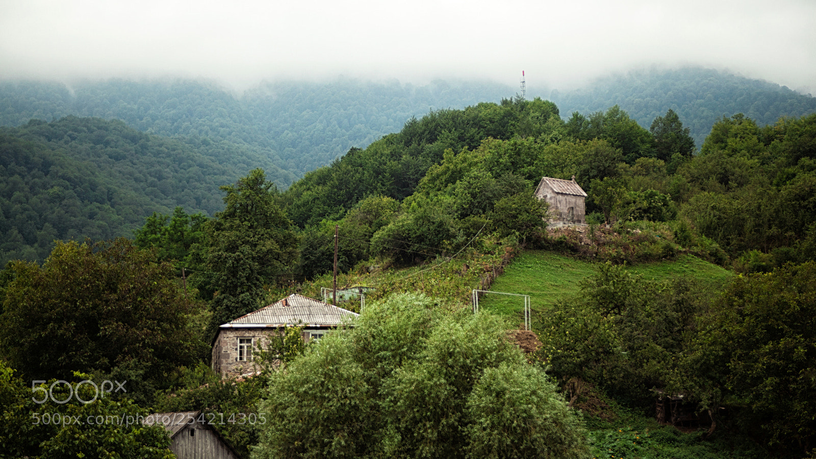Canon EOS 5D Mark II sample photo. Small village between the photography