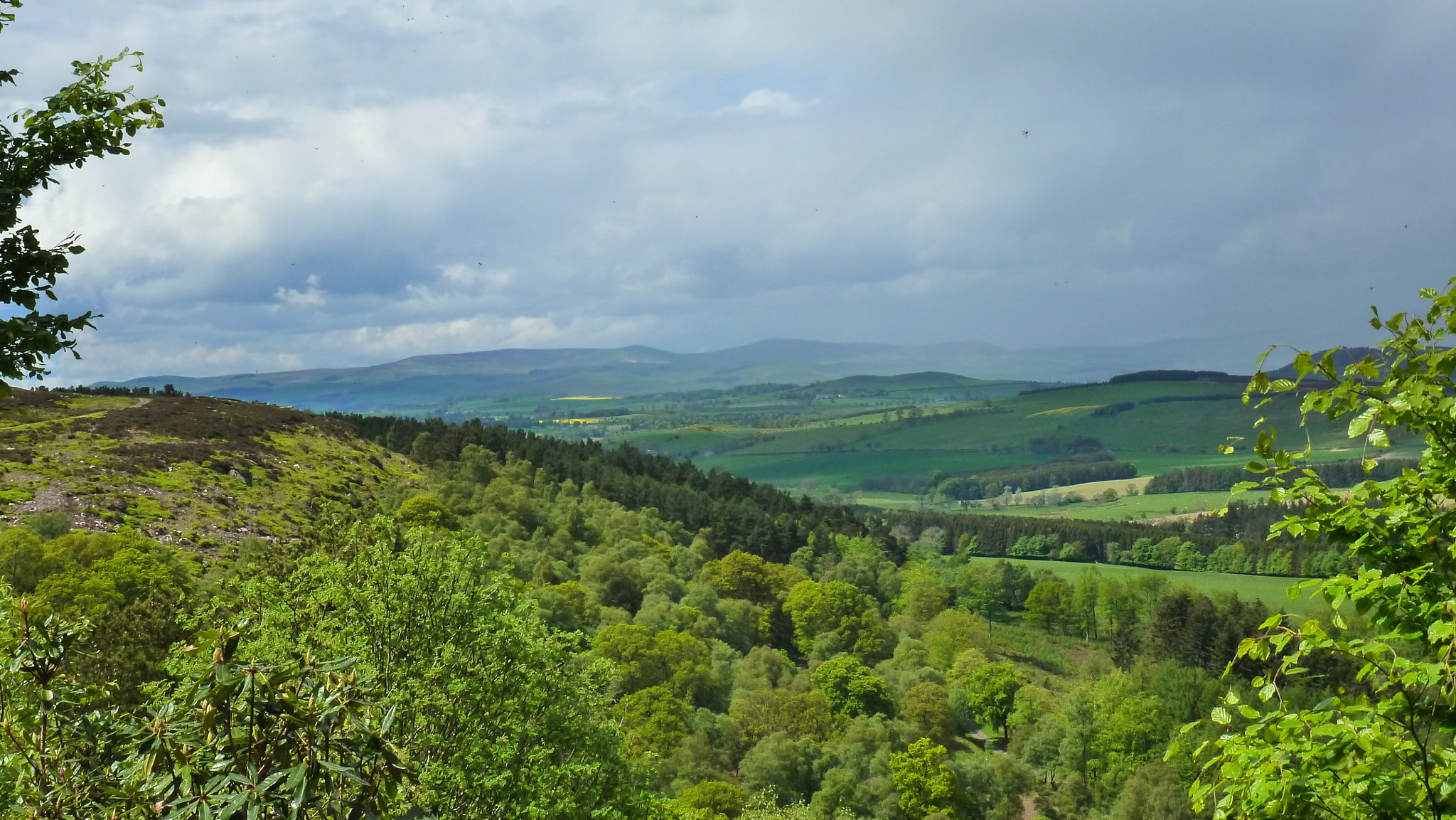 Panasonic Lumix DMC-ZS8 (Lumix DMC-TZ18) sample photo. View from brizlee hill photography