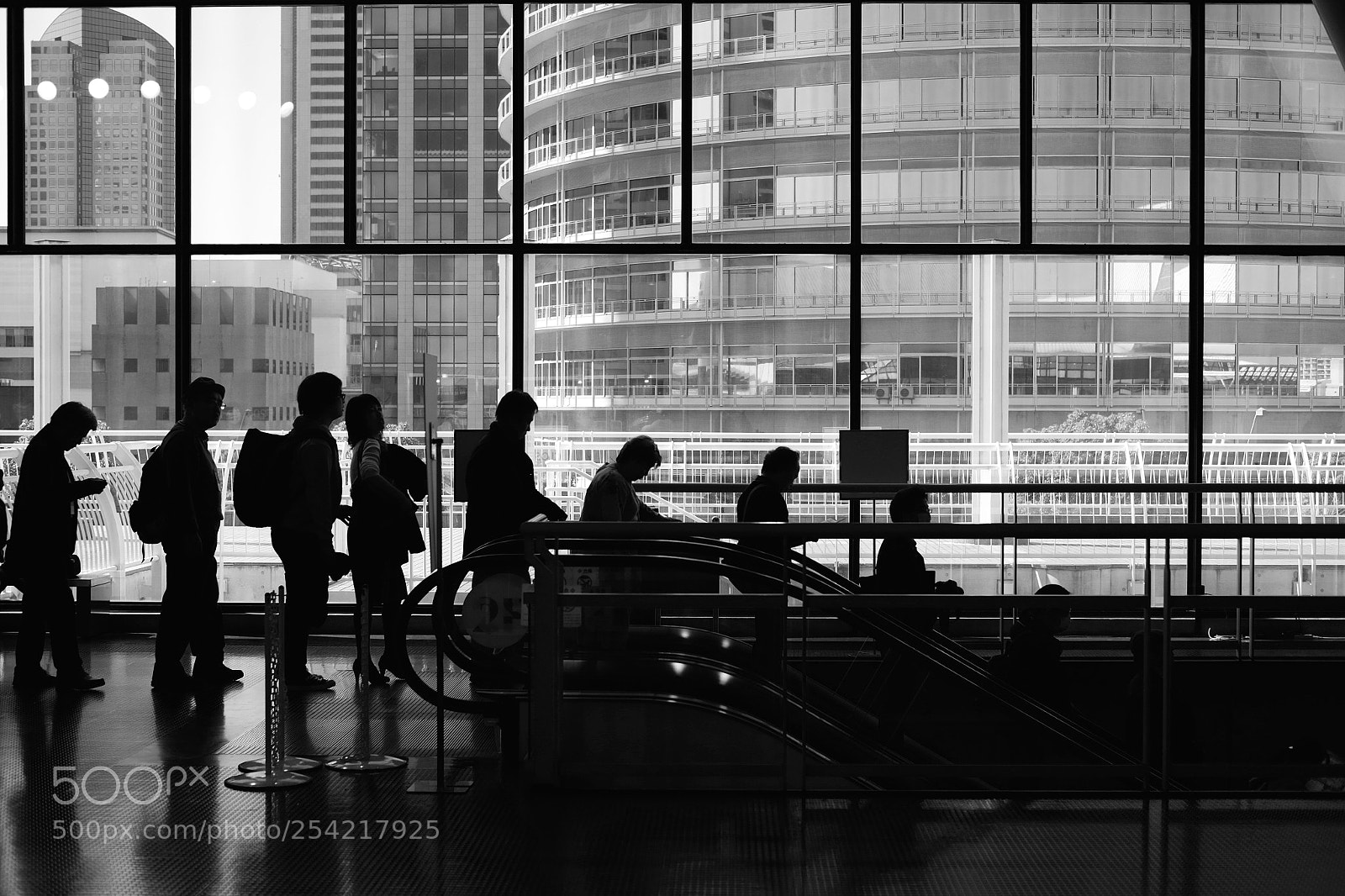 Fujifilm X-E2 sample photo. An escalator x-e2 photography