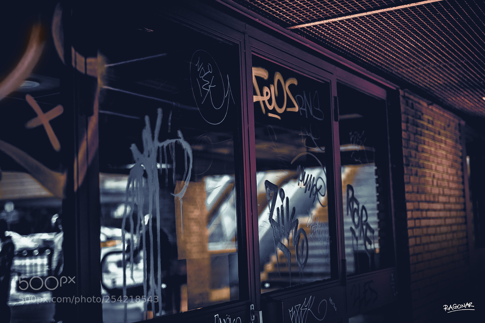 Canon EOS-1D X Mark II sample photo. Graffitti metro photography
