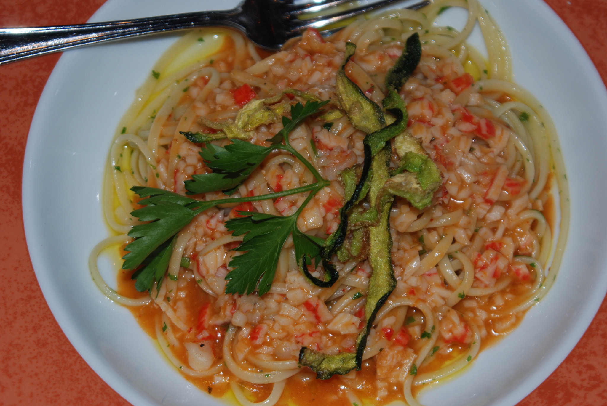 Nikon D80 sample photo. Pasta at zee zout, 2009 photography