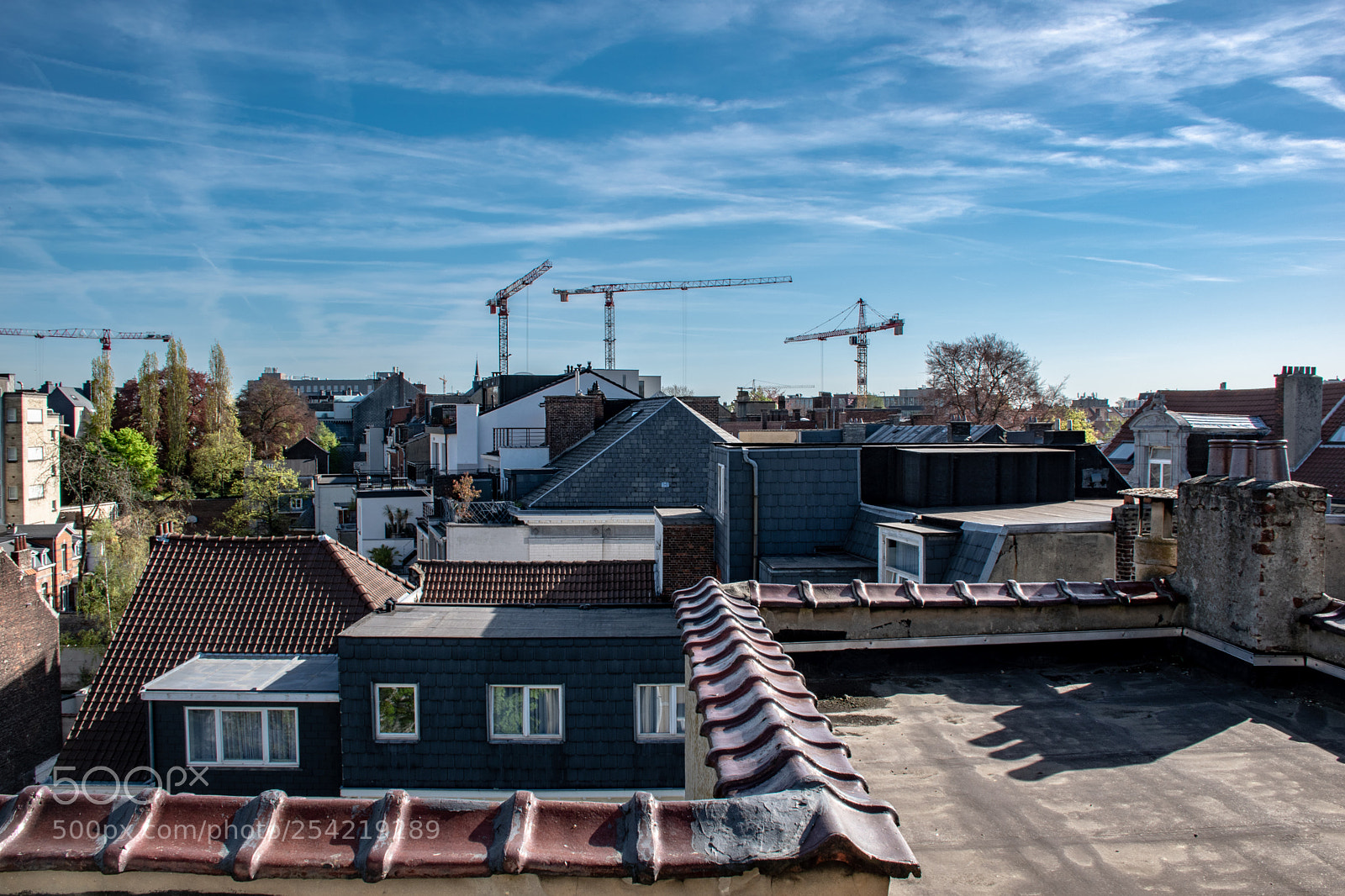 Nikon D5600 sample photo. Brussels rooftop photography