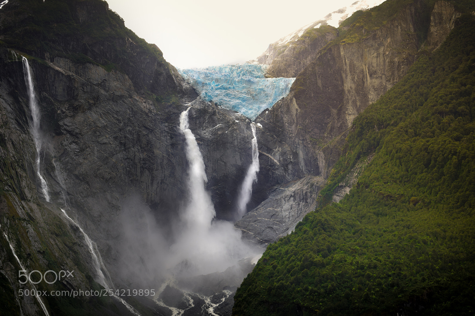 Nikon D3300 sample photo. Glaciar colgante queulat photography