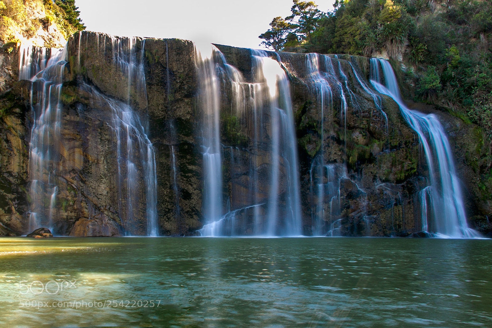 Canon EOS 50D sample photo. Waihi falls nz photography