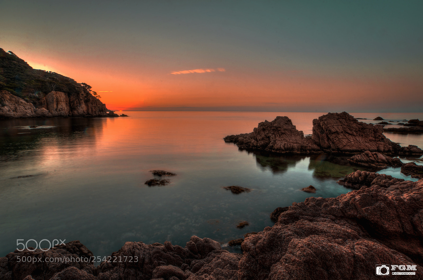 Nikon D7000 sample photo. Sunrise at cala canyet photography