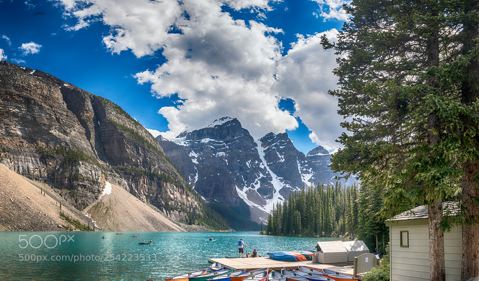 Canon EOS 80D sample photo. Moraine lake photography
