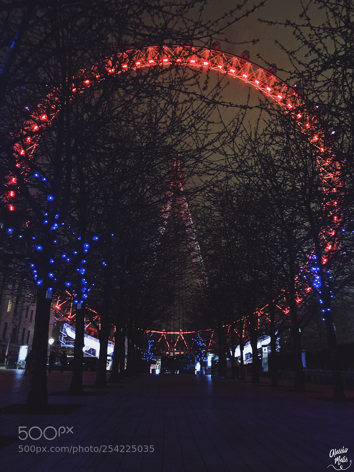 Apple iPhone X sample photo. London eye photography