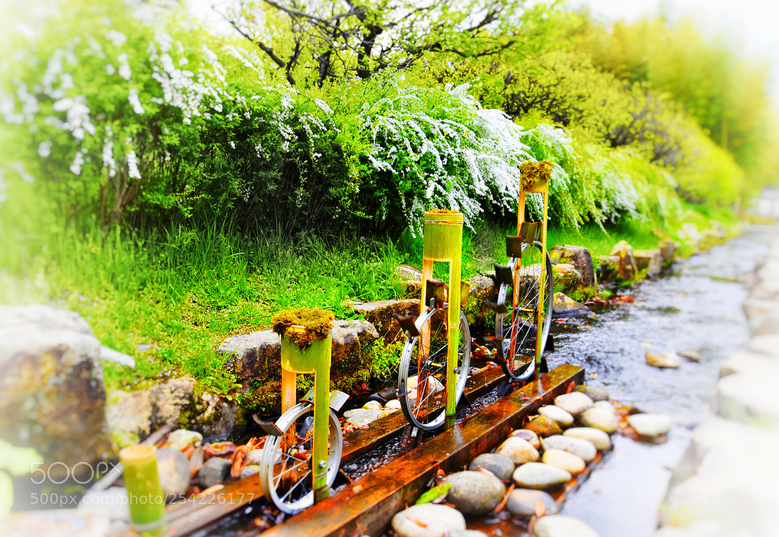 Nikon D3300 sample photo. The small waterwheel three photography