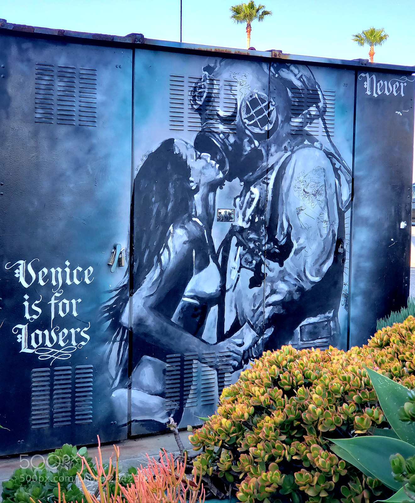 Samsung Galaxy S9+ sample photo. Venice beach art photography
