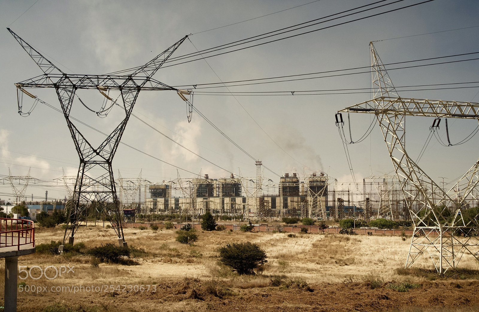 Sony a7 II sample photo. Power generation photography