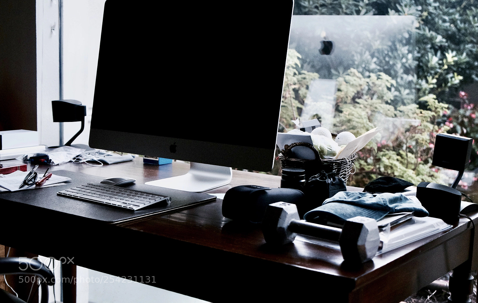 Sony a7 II sample photo. My workspace photography