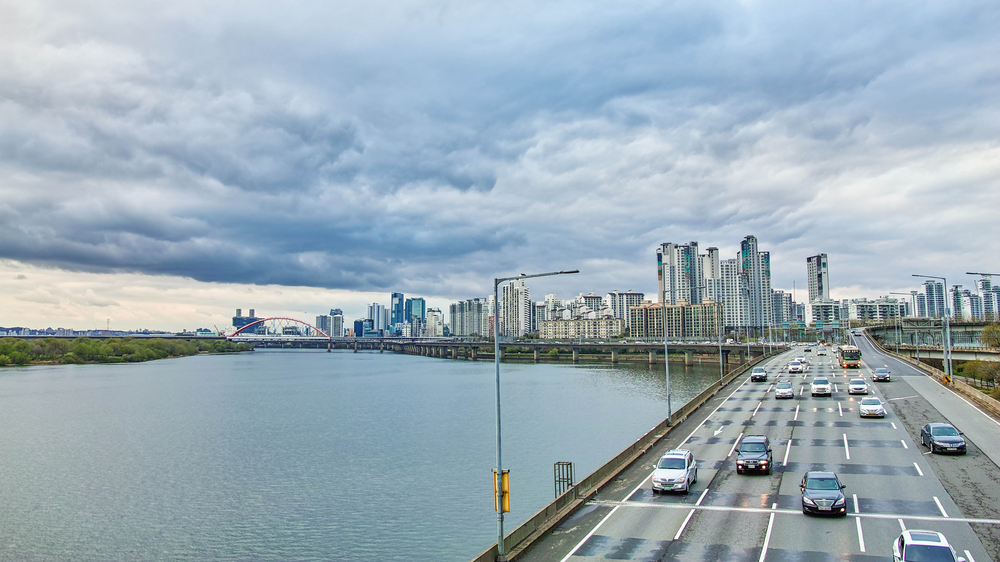 Sigma sd Quattro sample photo. Seoul, cloudy photography