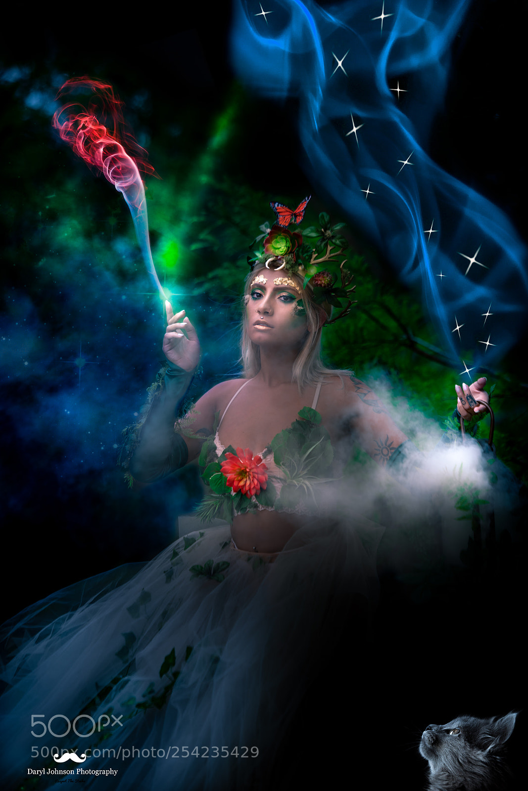 Nikon D850 sample photo. Succulent goddess photography