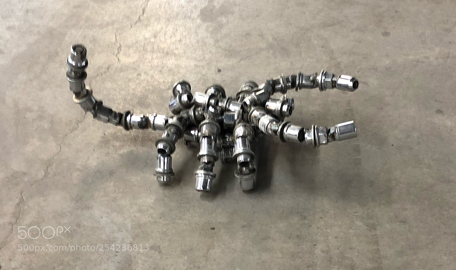 Apple iPhone 8 sample photo. Cyborg scorpion  photography