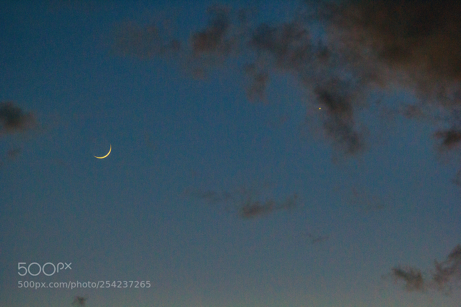 Canon EOS 60D sample photo. Moon and venus photography