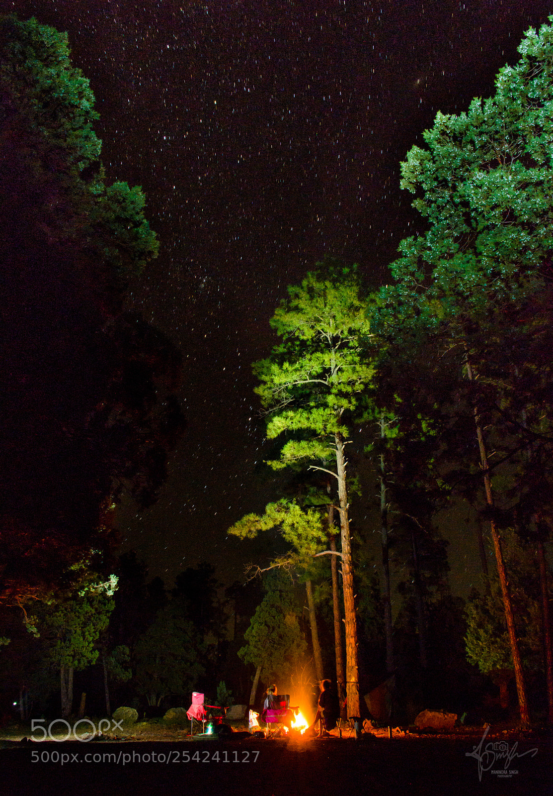 Nikon D7100 sample photo. Camping in a starry photography